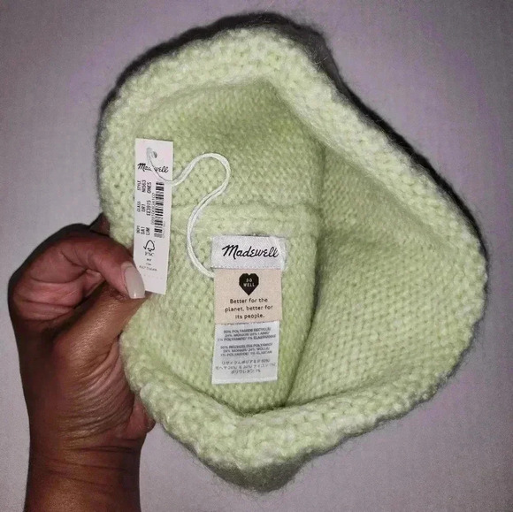Madewell-Fuzzy wool beanie - Picture 2 of 2